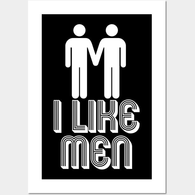 I LIKE MEN Wall Art by SquareClub